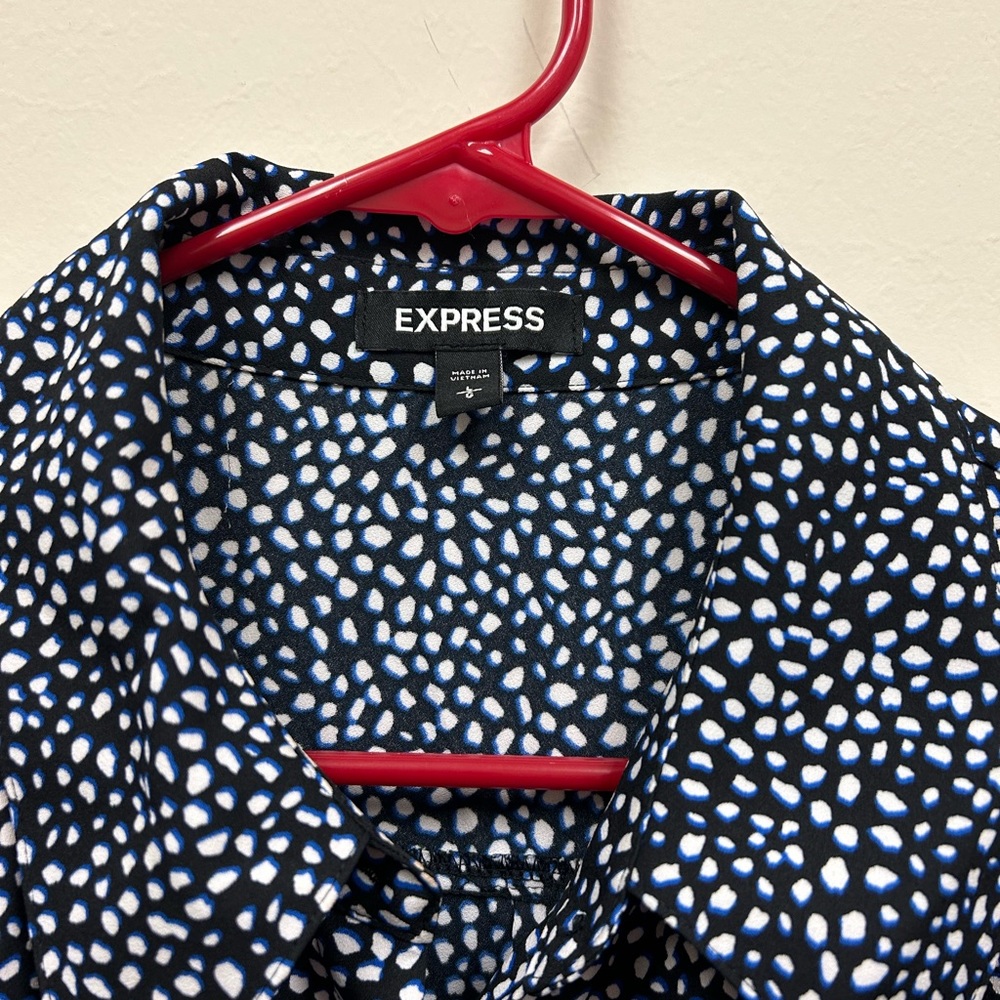 Express Gently worn black jumpsuit.